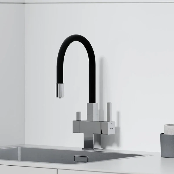 Смеситель для кухни Sancos Arno хром SC4005CH (детальная фотография), современные, hi-tech