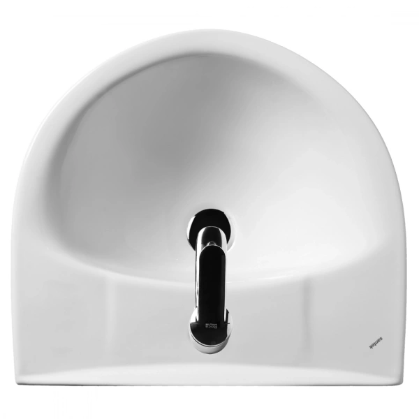 Раковина Santek Канны 50 см полувстраиваемая 1WH110243 (детальная фотография), встраиваемые (в столешницу)