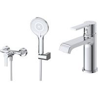 Душевой комплект BelBagno Aurora хром