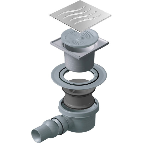 Точечный трап Pestan Standard Tide 1 150 (детальная фотография), душевой трап