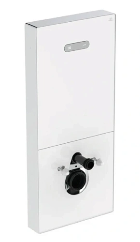 Инсталляция для унитаза Ideal Standard ProSys с белой стеклянной фронтальной панелью - фото 1