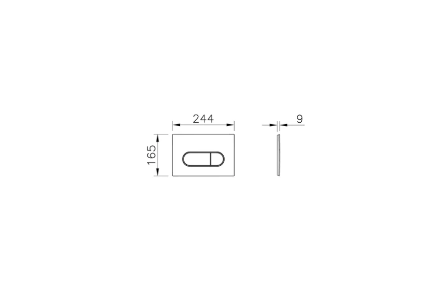 Унитаз с инсталляцией VitrA Zentrum безободковый 9879B003-7200 (детальная фотография) index_1