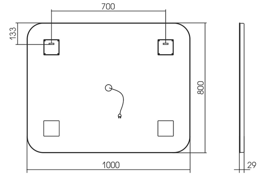 Схема (детальная фотография), с подсветкой