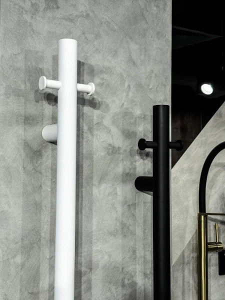 Полотенцесушитель электрический Boheme Uno 12x150 см черный 726-B (детальная фотография), электрические скрытого подключения