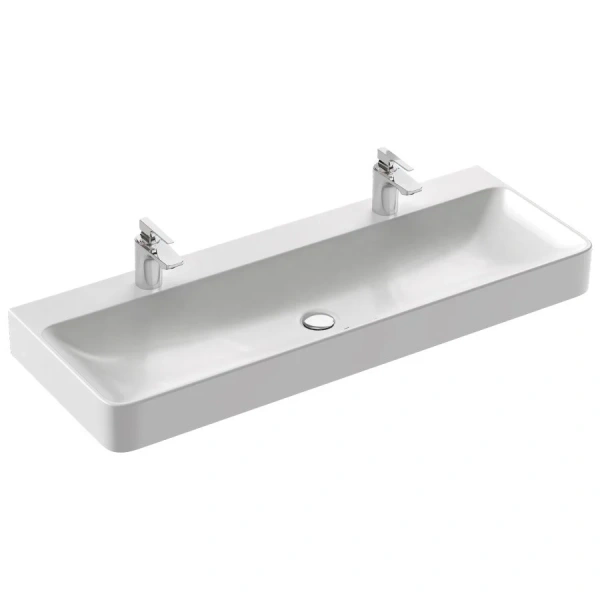 Раковина Jacob Delafon Vox 120 см накладная EVA122-00 (детальная фотография)