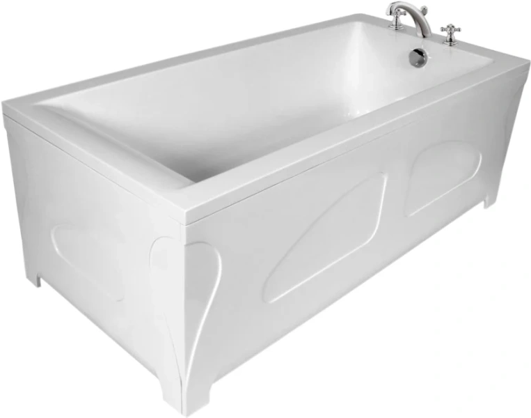 Фронтальная панель Эстет Дельта 150 см белая глянцевая ФР-00000933 (детальная фотография), по запросу index_1