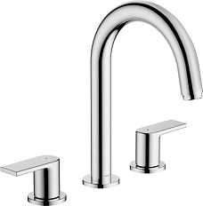 Смеситель для раковины Hansgrohe Vernis Shape 71563 со сливным гарнитуром