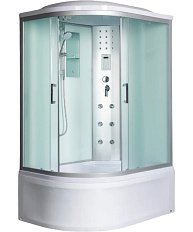 Душевая кабина River Dunay XL 120x80 см правосторонняя, стекло матовое