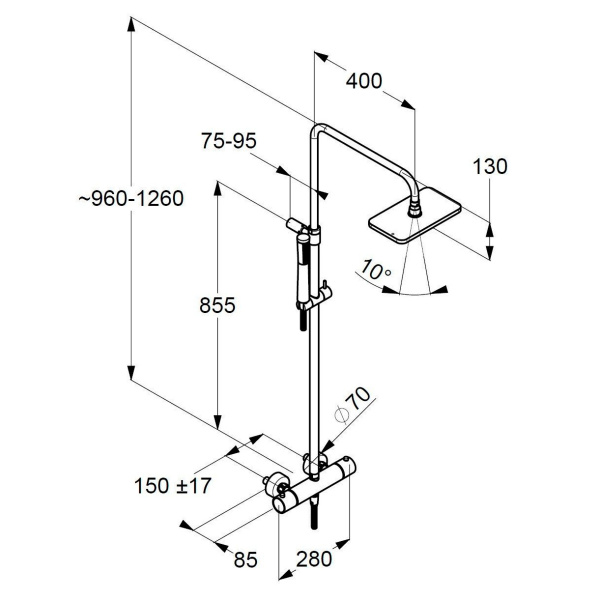 Схема (детальная фотография), без излива