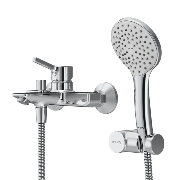 Смеситель для ванны AM.PM X-Joy S с душем, хром F85B15000 (детальная фотография)