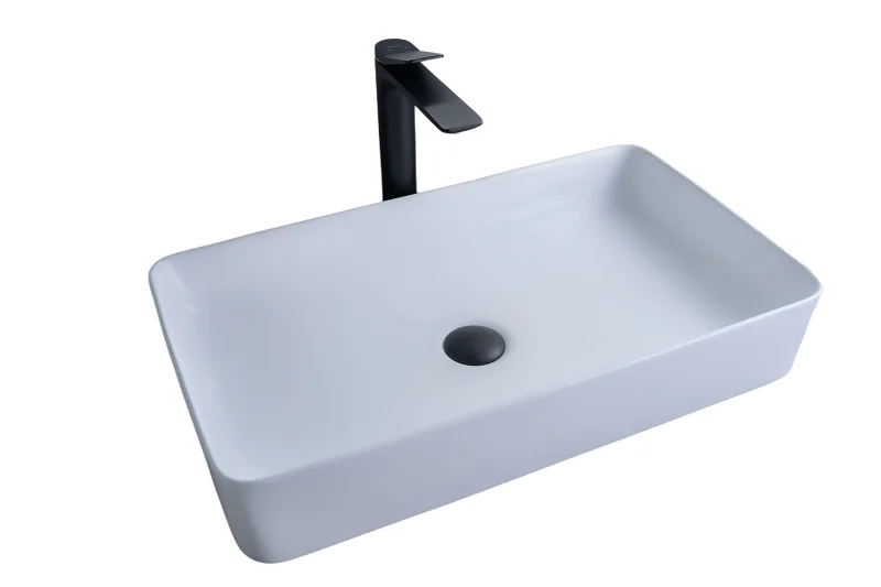 Раковина GID Geometrico Wm9396 60 см белая матовая 51189 (детальная фотография)