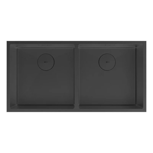 Мойка для кухни Lemark Proran 90 см чёрный матовый 9932140 (детальная фотография)