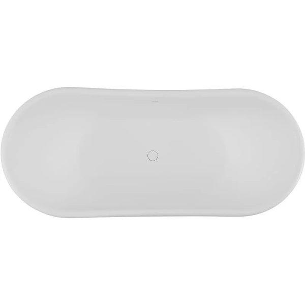 Ванна Allen Brau Krion Classic 2.35004.21, 170 х 75 см, искусственный камень, цвет белый матовый (детальная фотография), без гидромассажа
