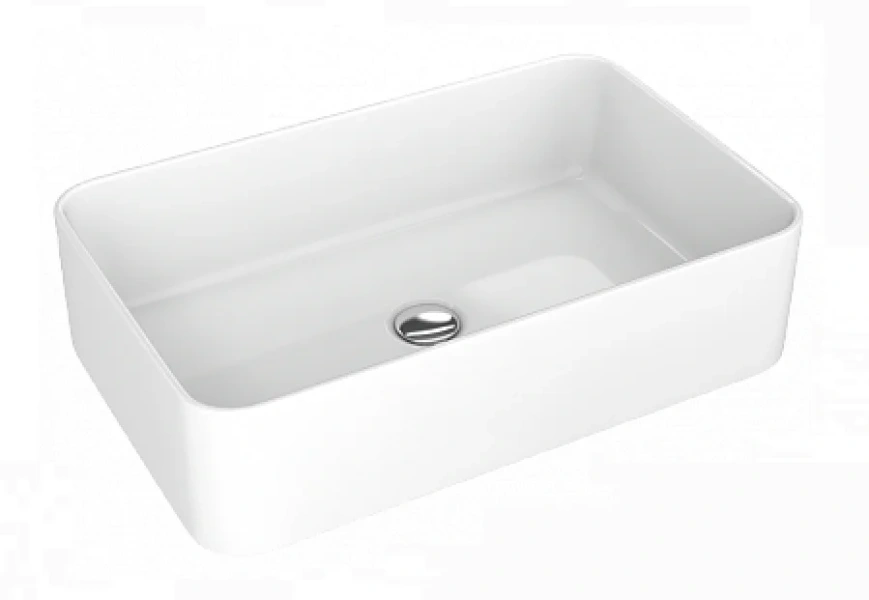 Раковина Kirovit Олимпия 56 см прямоугольная Вн Крв33 (детальная фотография)