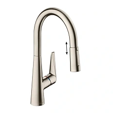Смеситель для кухни Hansgrohe Talis S под сталь