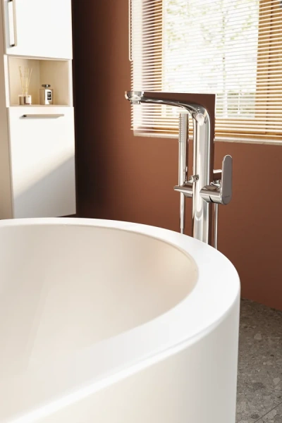 Смеситель для ванны VitrA Root Round хром A42741EXP (детальная фотография), хром
