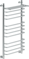 Полотенцесушитель водяной Ника Quadro 100x50 см хром