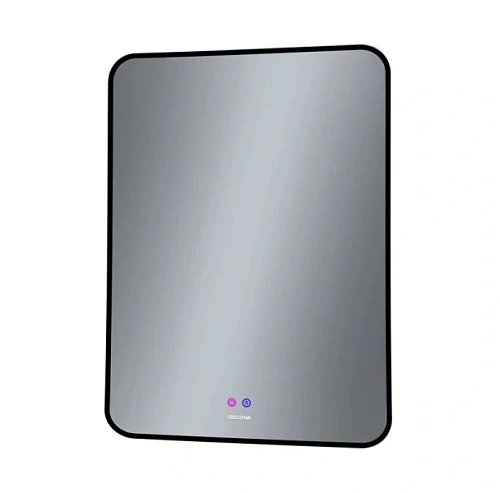 Зеркало с подсветкой Grossman Elegans 60 см черное - фото 2