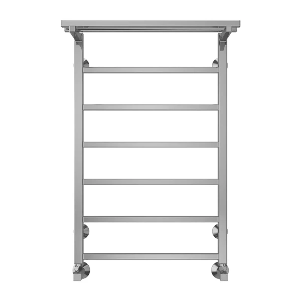 Полотенцесушитель водяной Terminus Контур П7 50х80 см с полкой 4670078529718 (детальная фотография), хром