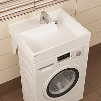 Раковина над стиральной машиной СанТа Юпитер 60 см с кронштейнами