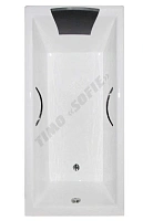 Чугунная ванна Timo "Sofia" 170 x 75 см с ручками