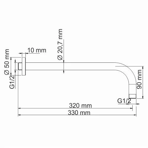Душевой комплект WasserKRAFT Tauber никель A6451.097.121 (детальная фотография), другие