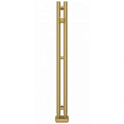 Полотенцесушитель водяной Сунержа Нюанс EU50+ 5х84 см матовое золото - фото 12