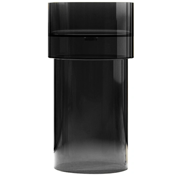 Раковина напольная Abber Kristall 45 см черная AT2701Onyx-H (детальная фотография)