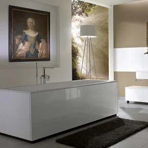 Ванна квариловая Villeroy & Boch My Art 180х80 см прямоугольная UBQ180MYA2V-01 (детальная фотография), современныe, hi-tech