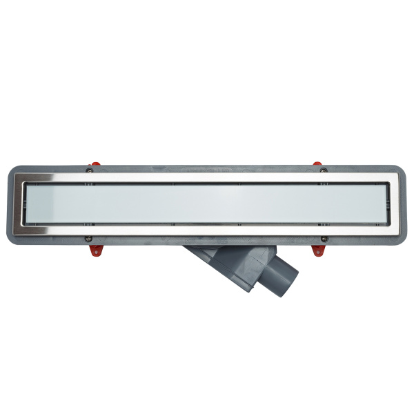 Линейный трап, двухсторонний, Pestan Confluo Premium Glass Line 650 (детальная фотография), душевой трап