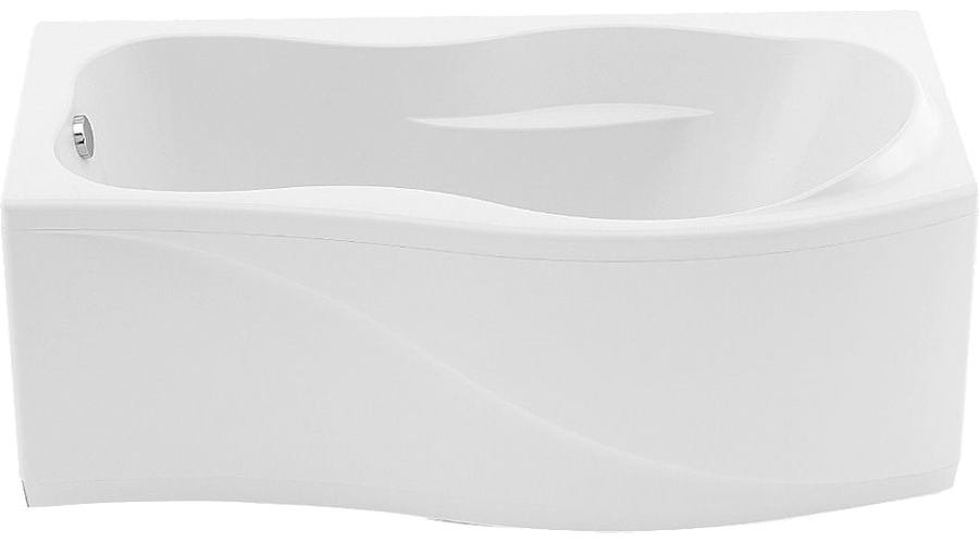 Ванна акриловая Aquanet Borneo правая 170х75х90 00203910 (детальная фотография)