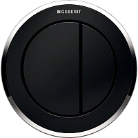 Клавиша смыва Geberit Sigma 10 черная