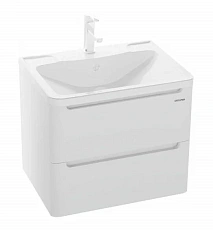 Тумба под раковину подвесная Grossman Адель 59 см белая