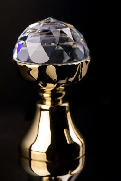 Смеситель для душа Boheme Imperiale Presente золото 334 (детальная фотография), классические, ретро, с кристаллами swarovski