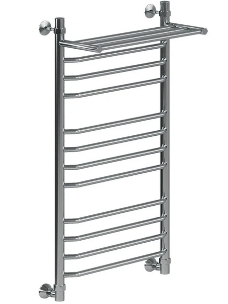 Полотенцесушитель водяной Ника Trapezium 100x60 см хром ЛТ Г2 ВП 100/60 (детальная фотография), хром