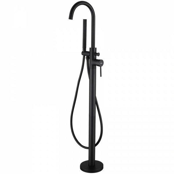 Смеситель для ванны Abber Wasser Kreis черный матовый AF8115B (детальная фотография)