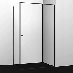 Душевой уголок WasserKRAFT Dill 120х80 см профиль черный