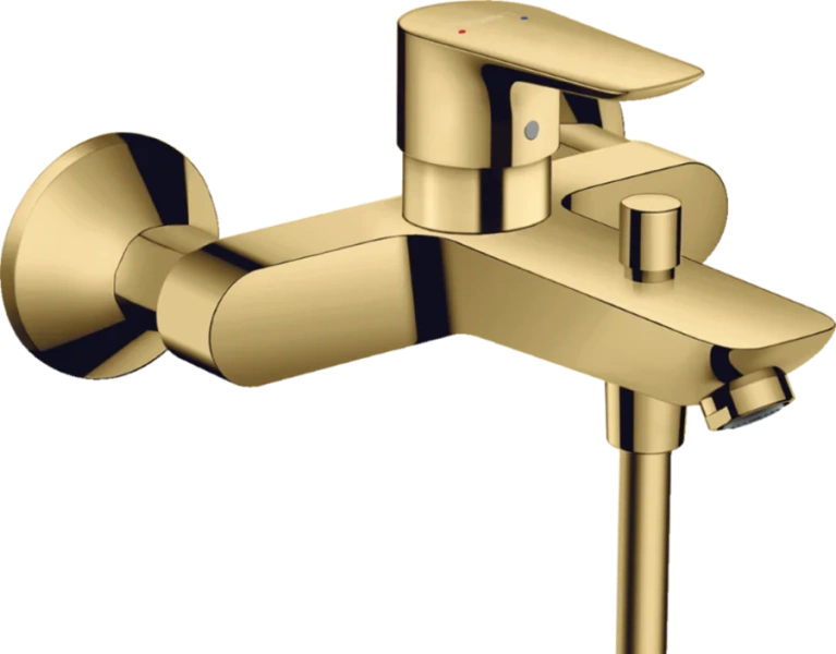 Смеситель для ванны Hansgrohe Talis E полированное золото 71740990 (детальная фотография)