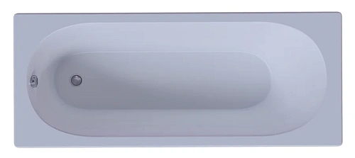 Ванна акриловая Акватек Оберон 170x70 см вклеенный каркас слив слева - фото 3