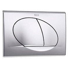 Клавиша смыва Roca Active 42B матовый хром
