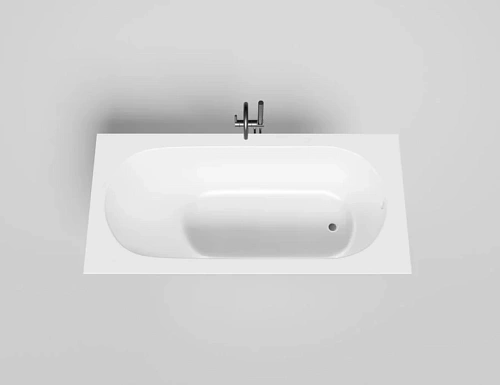 Ванна из искусственного камня Salini Ornella 170x80 см белый матовый - фото 1