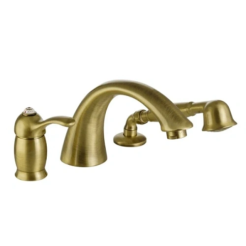 Смеситель для ванны Migliore Lem Swarovski бронза - фото 2