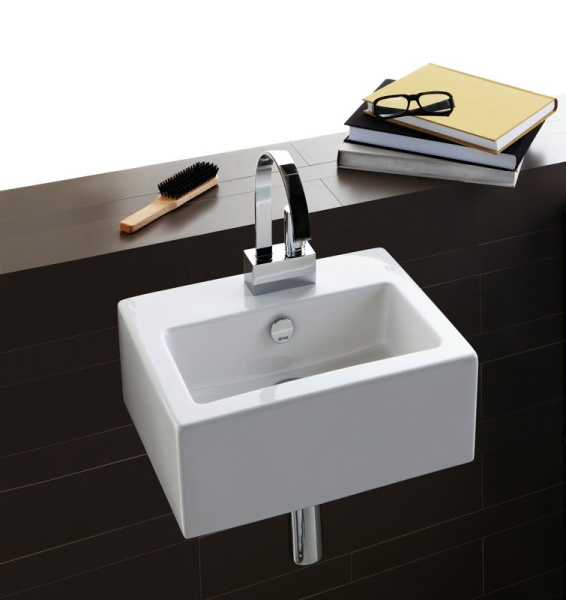 Раковина Simas Frozen FZ 14 (детальная фотография), подвесные, пристенные