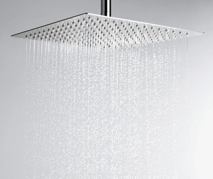 Душевая стойка WasserKRAFT с термостатическим смесителем A19901 (детальная фотография), хром