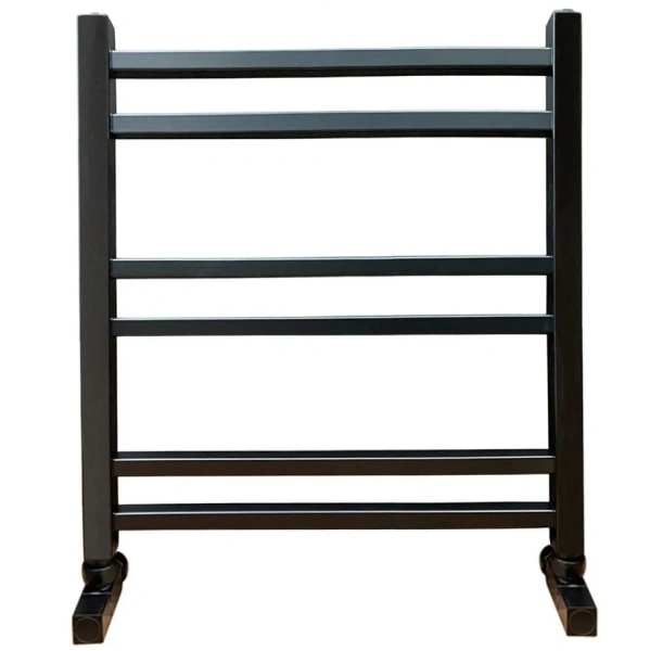 Полотенцесушитель водяной Ника Modern 60x40 см черный матовый ЛМ 5 60/40 черн мат (детальная фотография)