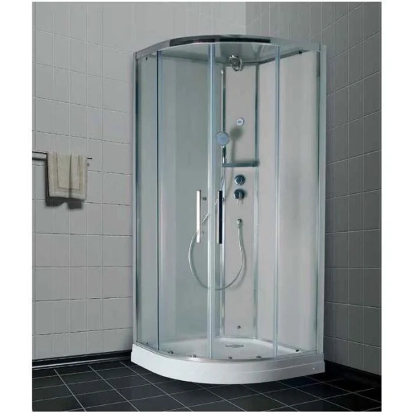 Душевая кабина Timo Ilma ILMA-901 100х100х225 см (детальная фотография), со средним поддоном