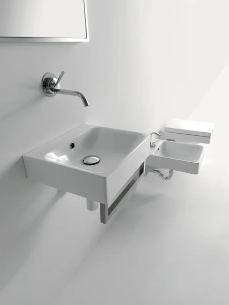 Раковина Kerasan Cento 40 см белая 353901*0 (детальная фотография), современные, hi-tech