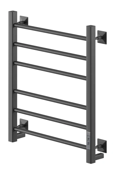 Полотенцесушитель электрический Ника Step 60х40 см черный матовый STEP-3 60/40 черн мат U (детальная фотография)