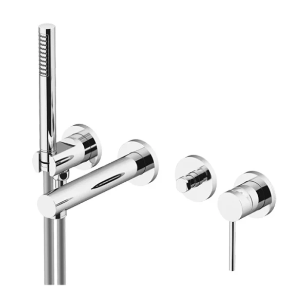 Смеситель для ванны Gattoni Circle One 9005/90 встраиваемый (детальная фотография)