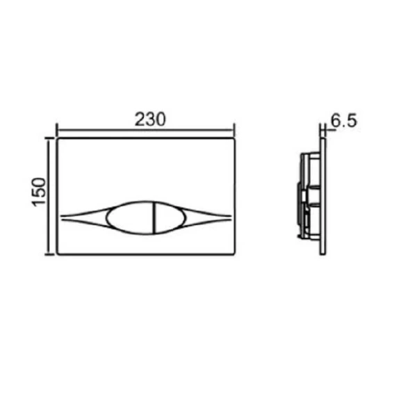 Унитаз с инсталляцией Jacob Delafon Brive кнопка хром E21733RU-00 (детальная фотография), в наличии index_1